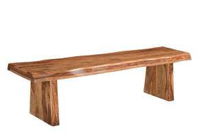 HomeRoots Six Piece Solid Wood Dining Set with Extendable Table & Comfortable Ladder-Back Chairs for Families 590263