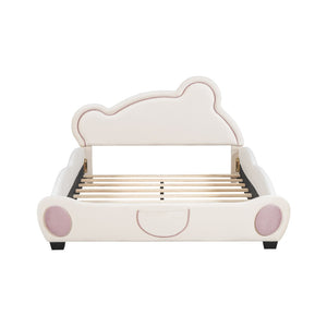 HomeRoots Pink Tufted Upholstered Full Bed Frame – Elegant Contemporary Glam Design for Stylish Comfort & Support 590331