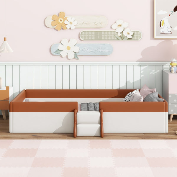 HomeRoots Brown Tufted Upholstered Full Daybed – Stylish, Versatile Seating & Sleeping Solution for Any Space 590348
