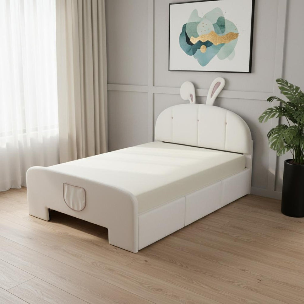 HomeRoots Beige Tufted Upholstered Full Bed Frame - Modern Design, Cozy Comfort & Sturdy Support for Sleepers 590408