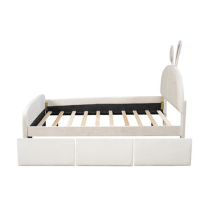 HomeRoots Beige Tufted Upholstered Full Bed Frame - Modern Design, Cozy Comfort & Sturdy Support for Sleepers 590408