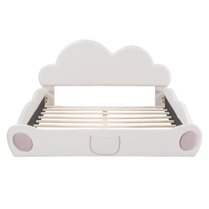 HomeRoots Beige Tufted Upholstered Twin Bed Frame – Stylish Comfort, Durable Design, Perfect for Any Bedroom! 590470