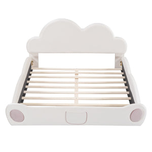 HomeRoots Beige Tufted Upholstered Twin Bed Frame – Stylish Comfort, Durable Design, Perfect for Any Bedroom! 590470