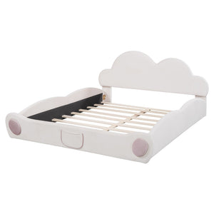 HomeRoots Beige Tufted Upholstered Twin Bed Frame – Stylish Comfort, Durable Design, Perfect for Any Bedroom! 590470