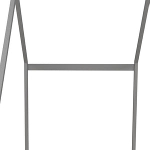 HomeRoots Gray Wood Twin House Bed - Modern Minimalist Design for Cozy Bedrooms, Durable & Stylish Retreat 590613