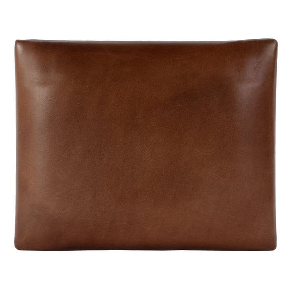 Butler Specialty Butler Leather & Iron Upholstered Accent Stool - 20" Chic Brown & Black Design For Modern Spaces Brown,Black Iron,Leather 5906344-butler