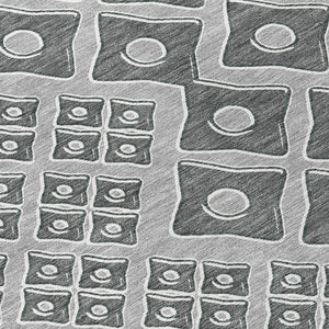 Homeroots 3' Artichoke Green And Aqua Geometric Washable Area Rug For Stylish Indoor Or Outdoor Spaces 8' Round Polyester 590735