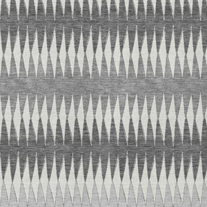 Homeroots 3' Stylish Artichoke Green Striped Area Rug – Washable & Durable For Indoor Outdoor Use 5' X 8' Polyester 590800