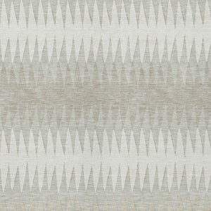 Homeroots 3' Stylish Artichoke Green Striped Area Rug – Washable & Durable For Indoor Outdoor Use 8' X 10' Polyester 590808