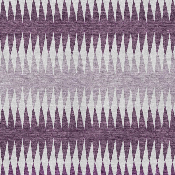 Homeroots 3' Stylish Artichoke Green Striped Area Rug – Washable & Durable For Indoor Outdoor Use 10' X 14' Polyester 590828