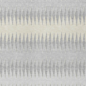 Homeroots 3' Stylish Artichoke Green Striped Area Rug – Washable & Durable For Indoor Outdoor Use 3' X 5' Polyester 590829