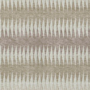 Homeroots 3' Stylish Artichoke Green Striped Area Rug – Washable & Durable For Indoor Outdoor Use 5' X 8' Polyester 590842