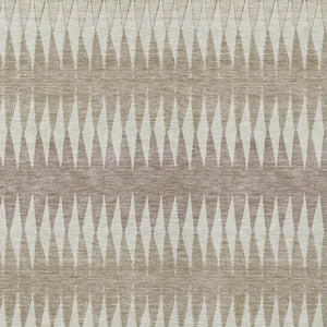 Homeroots 3' Stylish Artichoke Green Striped Area Rug – Washable & Durable For Indoor Outdoor Use 8' X 10' Polyester 590844