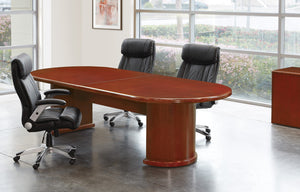 OSP Home Furnishings Sonoma Modern Conference Table Seats Ten with Grommet Ready Surface for Boardrooms SON61