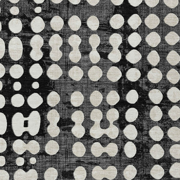 Homeroots 3' Artichoke Green Abstract Washable Area Rug – Stylish Indoor/Outdoor Décor For High Traffic Areas 9' X 12' Polyester 590929