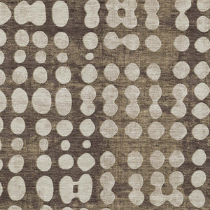 Homeroots 3' Artichoke Green Abstract Washable Area Rug – Stylish Indoor/Outdoor Décor For High Traffic Areas 3' X 5' Polyester 590931