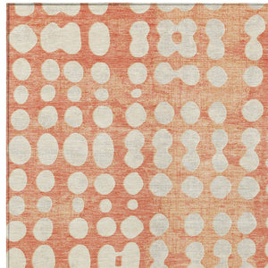 Homeroots 3' Artichoke Green Abstract Washable Area Rug – Stylish Indoor/Outdoor Décor For High Traffic Areas 8' X 10' Polyester 590940