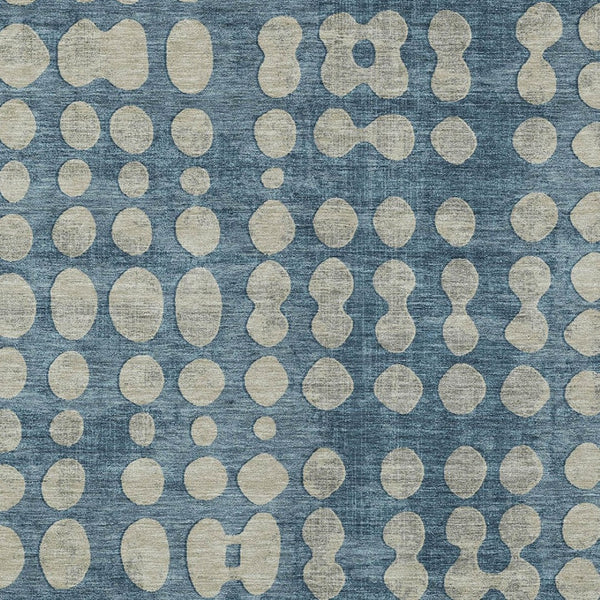 Homeroots 3' Artichoke Green Abstract Washable Area Rug – Stylish Indoor/Outdoor Décor For High Traffic Areas 8' X 10' Polyester 590946