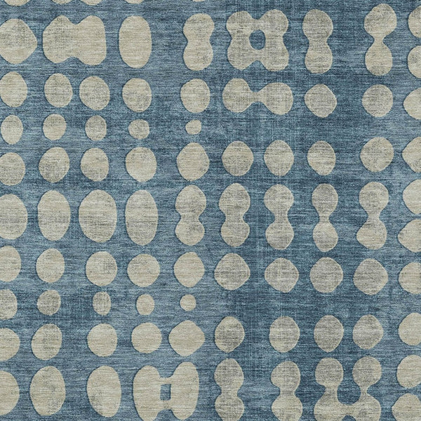 Homeroots 3' Artichoke Green Abstract Washable Area Rug – Stylish Indoor/Outdoor Décor For High Traffic Areas 9' X 12' Polyester 590947