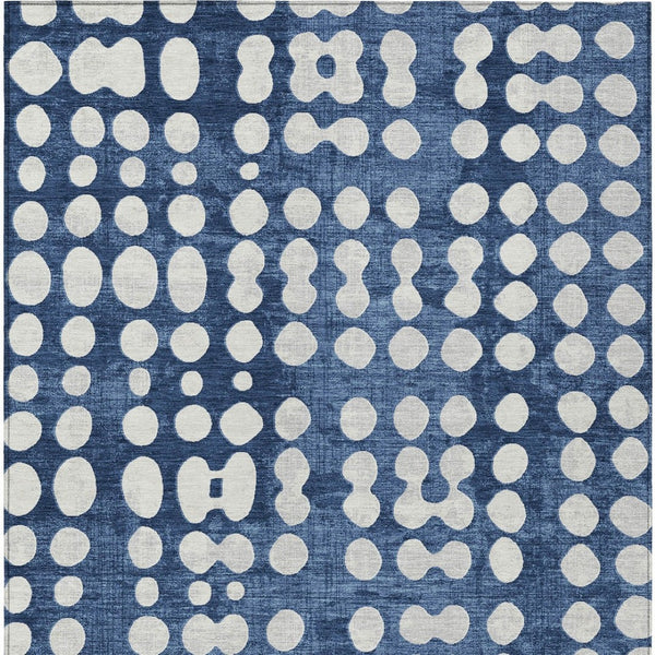 Homeroots 3' Artichoke Green Abstract Washable Area Rug – Stylish Indoor/Outdoor Décor For High Traffic Areas 8' X 10' Polyester 590964