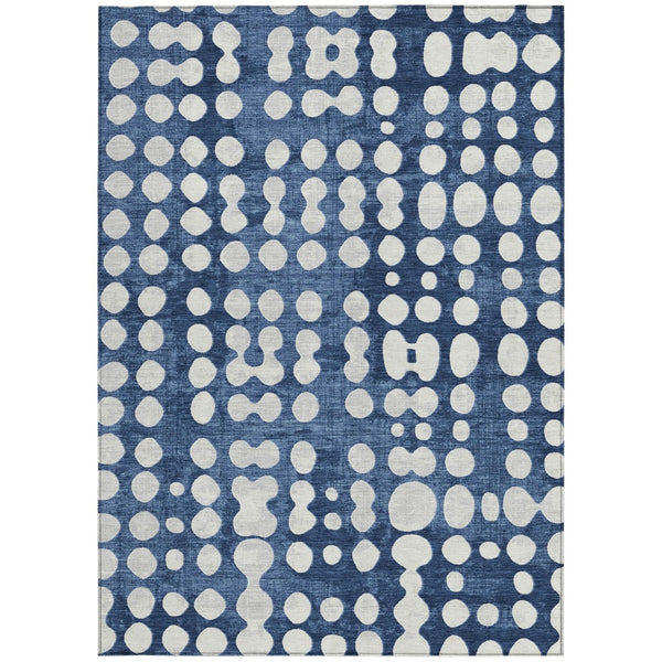 Homeroots 3' Artichoke Green Abstract Washable Area Rug – Stylish Indoor/Outdoor Décor For High Traffic Areas 10' X 14' Polyester 590966