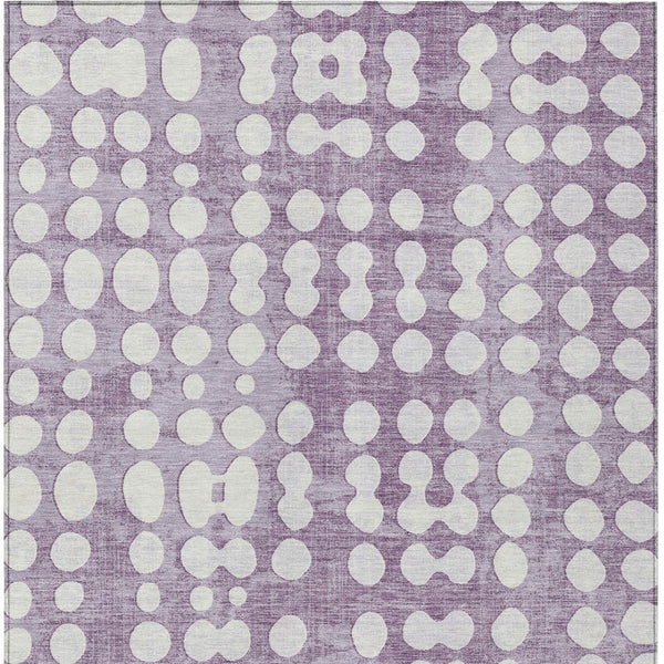 Homeroots 3' Artichoke Green Abstract Washable Area Rug – Stylish Indoor/Outdoor Décor For High Traffic Areas 3' X 5' Polyester 590967