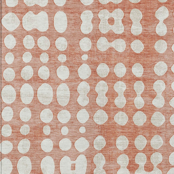 Homeroots 3' Artichoke Green Abstract Washable Area Rug – Stylish Indoor/Outdoor Décor For High Traffic Areas 5' X 8' Polyester 590974