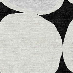 Homeroots 3' Beige And Brown Abstract Washable Area Rug - Stylish Indoor Outdoor Decor For All Spaces 3' X 5' Polyester 590997