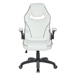 OSP Home Furnishings Xeno Gaming Chair White