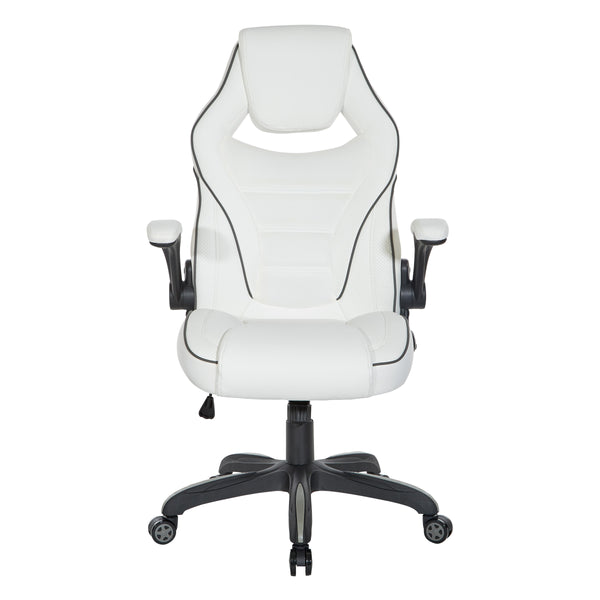 OSP Home Furnishings Xeno Gaming Chair White