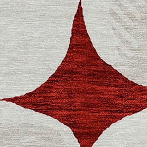 Homeroots 3' Beige And Brown Abstract Washable Area Rug - Stylish Indoor Outdoor Decor For All Spaces 8' Round Polyester 591005