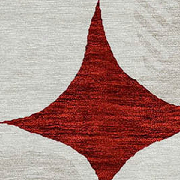 Homeroots 3' Beige And Brown Abstract Washable Area Rug - Stylish Indoor Outdoor Decor For All Spaces 8' Round Polyester 591005