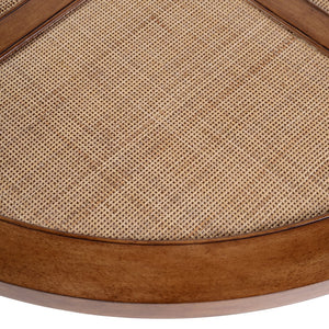 Butler Specialty Butler Bali Breeze 42" Round Wood & Mesh Coffee Table - Timeless Elegance & Durable Design Brown Mdf,Square Mesh Weaving,Gmelina Wood 5910070-butler