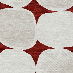 Homeroots 3' Beige And Brown Abstract Washable Area Rug - Stylish Indoor Outdoor Decor For All Spaces 9' X 12' Polyester 591007