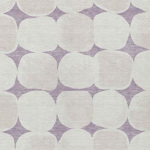 Homeroots 3' Beige And Brown Abstract Washable Area Rug - Stylish Indoor Outdoor Decor For All Spaces 3' X 5' Polyester 591039