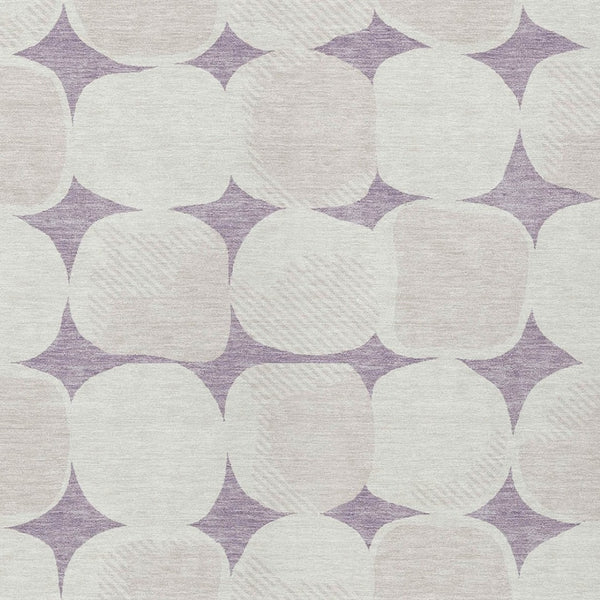 Homeroots 3' Beige And Brown Abstract Washable Area Rug - Stylish Indoor Outdoor Decor For All Spaces 3' X 5' Polyester 591039