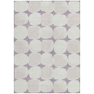 Homeroots 3' Beige And Brown Abstract Washable Area Rug - Stylish Indoor Outdoor Decor For All Spaces 9' X 12' Polyester 591043