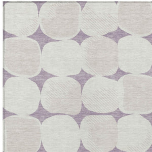 Homeroots 3' Beige And Brown Abstract Washable Area Rug - Stylish Indoor Outdoor Decor For All Spaces 10' X 14' Polyester 591044