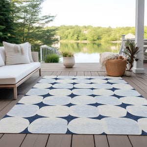 Homeroots 3' Beige And Brown Abstract Washable Area Rug - Stylish Indoor Outdoor Decor For All Spaces 9' X 12' Polyester 591049