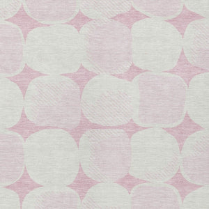 Homeroots 3' Beige And Brown Abstract Washable Area Rug - Stylish Indoor Outdoor Decor For All Spaces 3' X 5' Polyester 591051