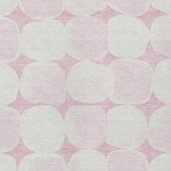 Homeroots 3' Beige And Brown Abstract Washable Area Rug - Stylish Indoor Outdoor Decor For All Spaces 3' X 5' Polyester 591051