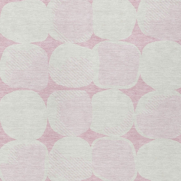 Homeroots 3' Beige And Brown Abstract Washable Area Rug - Stylish Indoor Outdoor Decor For All Spaces 8' X 10' Polyester 591054