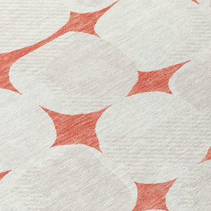 Homeroots 3' Beige And Brown Abstract Washable Area Rug - Stylish Indoor Outdoor Decor For All Spaces 9' X 12' Polyester 591067