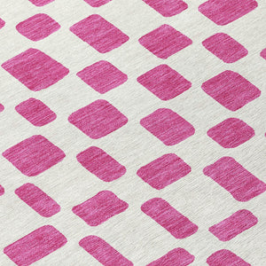 Homeroots 3' Artichoke Green Geometric Indoor Outdoor Area Rug - Stylish, Washable, And Durable For Any Space 8' Round Polyester 591095