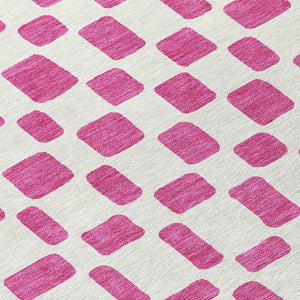 Homeroots 3' Artichoke Green Geometric Indoor Outdoor Area Rug - Stylish, Washable, And Durable For Any Space 9' X 12' Polyester 591097