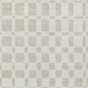 Homeroots 3' Artichoke Green Geometric Indoor Outdoor Area Rug - Stylish, Washable, And Durable For Any Space 3' X 5' Polyester 591111