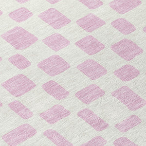 Homeroots 3' Artichoke Green Geometric Indoor Outdoor Area Rug - Stylish, Washable, And Durable For Any Space 8' Round Polyester 591137