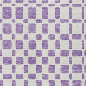 Homeroots 3' Artichoke Green Geometric Indoor Outdoor Area Rug - Stylish, Washable, And Durable For Any Space 5' X 8' Polyester 591142