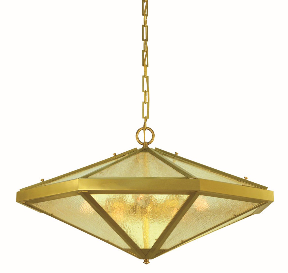 Framburg 5-light Brushed Brass Nova Dining Chandelier - Handcrafted Art Deco Elegance For Your Home Decor Brushed Brass Metal 5912 Br