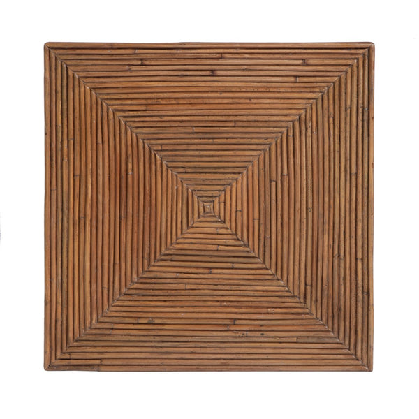 Butler Specialty Butler Marikit 13" W Square Side Table With Unique Arorog Inlay & Hourglass Base For Any Space Brown Gmelina Solids,Arorog Inlay,Kabibi Shell,Plywood 5912070-butler